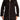 Women's Jacket Cozy Black Fleece with Leather Trim - X Large sizes - Yvonne Marie