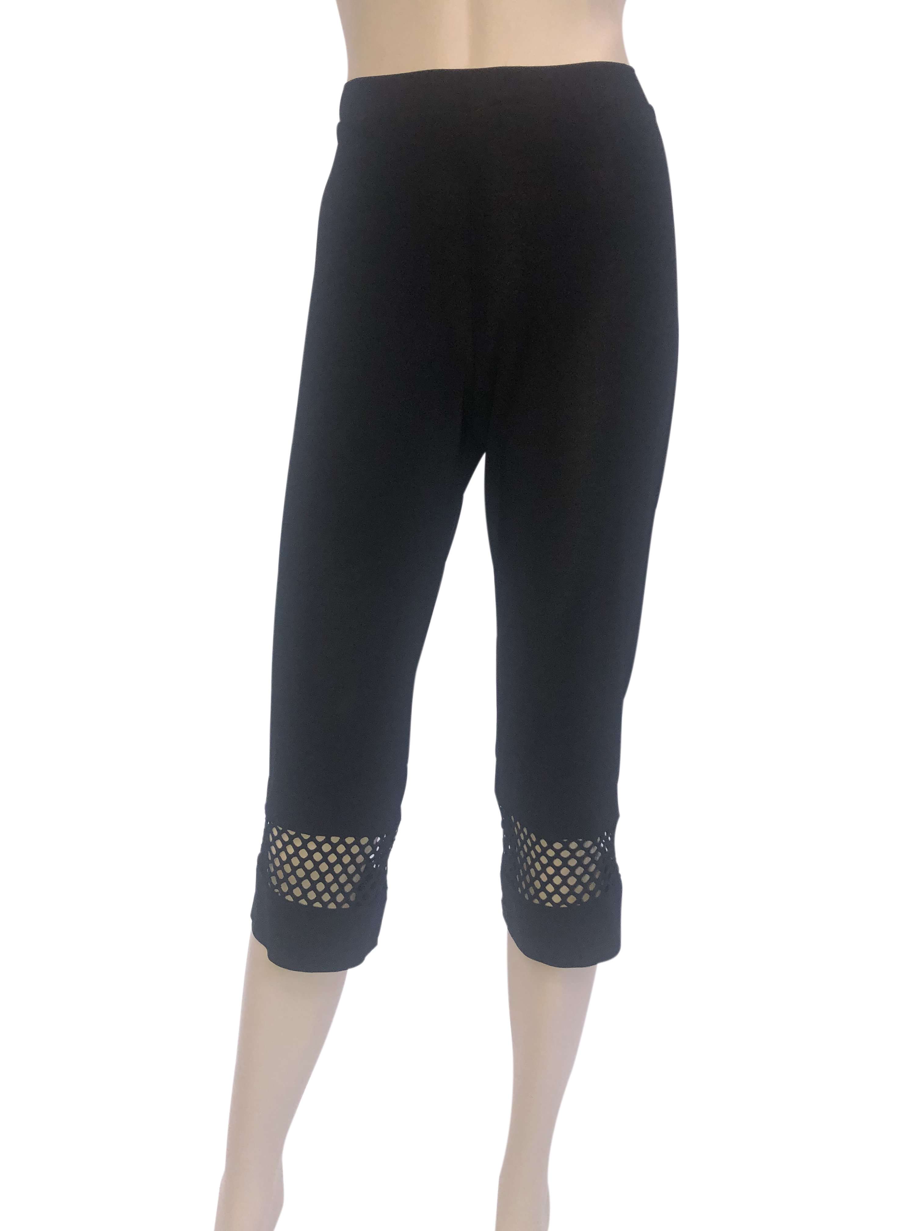 Women's Black Capri Pants | XL Sizes | On Sale | YM Style
