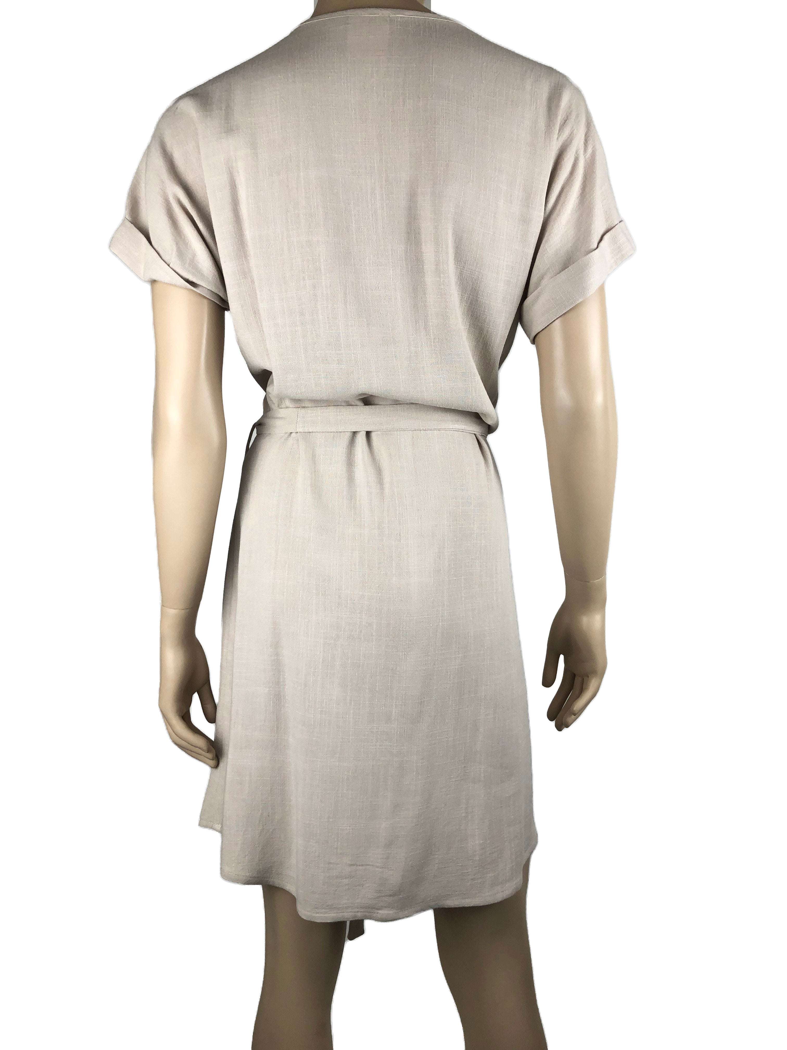 Women's Dress On Sale Canada Natural Color Shirt Dress on Sale now 50 off Made in Canada - Yvonne Marie - Yvonne Marie