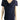 Women's Tops Navy On Sale Navy Draped Neckline Quality Stretch Fabric Sizes XLARGE Comfort Fit Made in Canada Yvonne Marie Boutiques - Yvonne Marie - Yvonne Marie