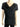 Women's Tops on Sale Black Draped Neckline Flattering Fit XLARGE SIZES Made in Canada Yvonne Marie Boutiques - Yvonne Marie - Yvonne Marie