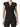Women's Top Black Flattering Fit with Twist Front Quality Stretch Fabric Made in Canada - Yvonne Marie - Yvonne Marie