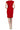 Women's Dress Red Quality Stretch Fabric Elegant and Flattering Fit Made in Canada - Yvonne Marie - Yvonne Marie