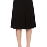 Women's Skirt Black Flattering Fit Stretch Fabric Best Seller Now 50% off Made in Canada XLARGE SIZES - Yvonne Marie - Yvonne Marie