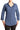 Women's Blouse Denim Soft Stretch Fabric Made in Canada - Yvonne Marie