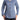 Women's Cardigan Denim Blue Cotton Blend Button Front with Pockets Made in Canada - Yvonne Marie