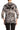 Women's Cardigan Black and Taupe Print On Sale Made in Canada - Yvonne Marie