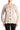 Women's Tan Cardigan Cotton Blend Fabric Button Front with Pockets Made in Canada - Yvonne Marie