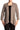 Women's Cardigan Mocha Soft Brown On Sale Soft Cozy Knit Fabric Made in Canada - Yvonne Marie