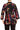 Women's Jackets Red and Black Stretch Fabric - Made in Canada - Yvonne Marie Boutiques - Yvonne Marie