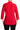 Women's Red Top Elegant Design Flattering Fit Quality Made in Canada - Yvonne Marie