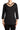 Women's Tops Black Neckline Detail – XX Large Sizes - Quality Made in Canada - Yvonne Marie