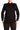 Women's Mockneck Black Sweater Quality Knit Fabric - Sizes Small to XX Large - Yvonne Marie