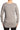 Women's Crew Neck Grey Sweater with Back Detail - Sizes Small to XX Large - Yvonne Marie