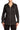 Women's Jackets Charcoal Grey Zipper Front Quality Stretch Fabric - Made in Canada - Yvonne Marie