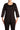 Whimen Top Black with Lace Sleeves on Sale Made in Canada - Yvonne Marie