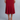Women's Trumpet Pull-On Skirt - Red