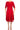 Women's red lace dress classic and elegant design - Made in Canada - Yvonne Marie