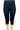 Legging Capri noir pour femme avec dentelle flatteur et confortable taille S - XXL