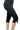 Women's Capris Black Quality Stretch Fabric For Comfort And Travel On Sale Sizes S-XLarge Made In Canada Exclusive At Yvonne Marie Boutiques