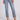 Women's Jeans Super Soft Stretch Denim - Comfortable Pull On Style with Embellished Hemline - Made in Canada