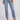 Women's Jeans Super Soft Stretch Denim - Easy Pull On Style with Contrast Hemline - Made in Canada