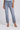 Women's Jeans Pull On Style in Soft Stretch - Denim Stunning Embroidery on Hemline - Made in Canada