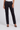 Women's Jeans Black Comfort Stretch Denim - Easy Pull On Style with Rhinestone Embellishment - Made in Canada