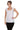 Women's White Camisole with Square Neckline - Made in Canada - Yvonne Marie