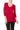 Women's Tunic Top Red Quality Fabric Amazing Fit Made in Canada - Yvonne Marie - Yvonne Marie