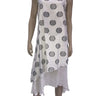 Women's Dress On SALE Montreal Quality Fabric White Layered Design Shop The Sale now - Yvonne Marie - Yvonne Marie