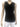 Women's Black Draped Neckline top Now 50% off Made in Canada - Yvonne Marie - Yvonne Marie