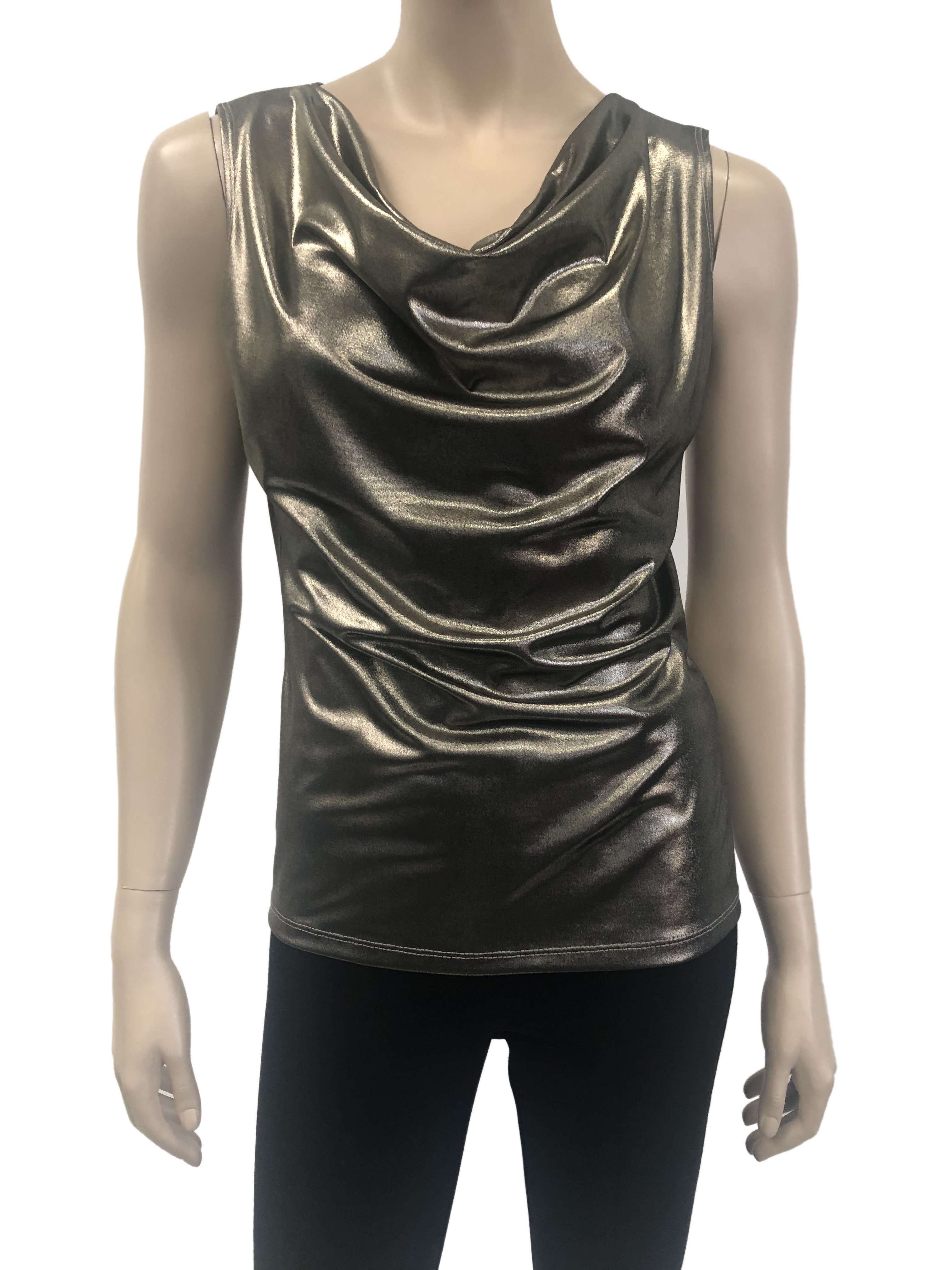 Women's Camisole Gold Quality Stretch Knit Fabric Special Occasions Weddings Made in Canada - Yvonne Marie - Yvonne Marie