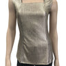 Gold Camisole Canada Soft Quality Stretch Knit Fabric Made in Canada on sale Now - Yvonne Marie - Yvonne Marie