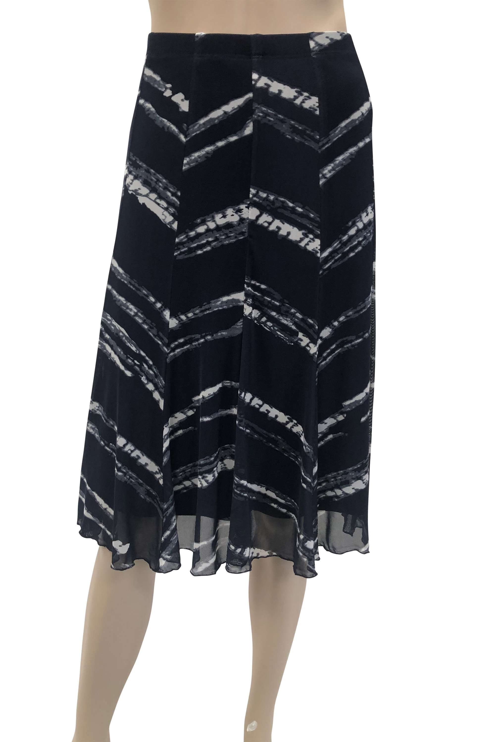 Women's Skirts On Sale Canada Navy Fully Lined Skirt NOW 70 OFF Skirts XLARGE Sizes Made In Canada - Yvonne Marie - Yvonne Marie