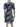 Women's Dresses On Sale Blue Printed Dress Flattering Fit quality Stretch Fabric XLARGE Sizes Made in Canada Yvonne Marie Boutiques - Yvonne Marie - Yvonne Marie
