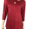 Women's Red Tops on Sale Canada Quality Fabric and Amazing Fit Made in Canada - Yvonne Marie - Yvonne Marie