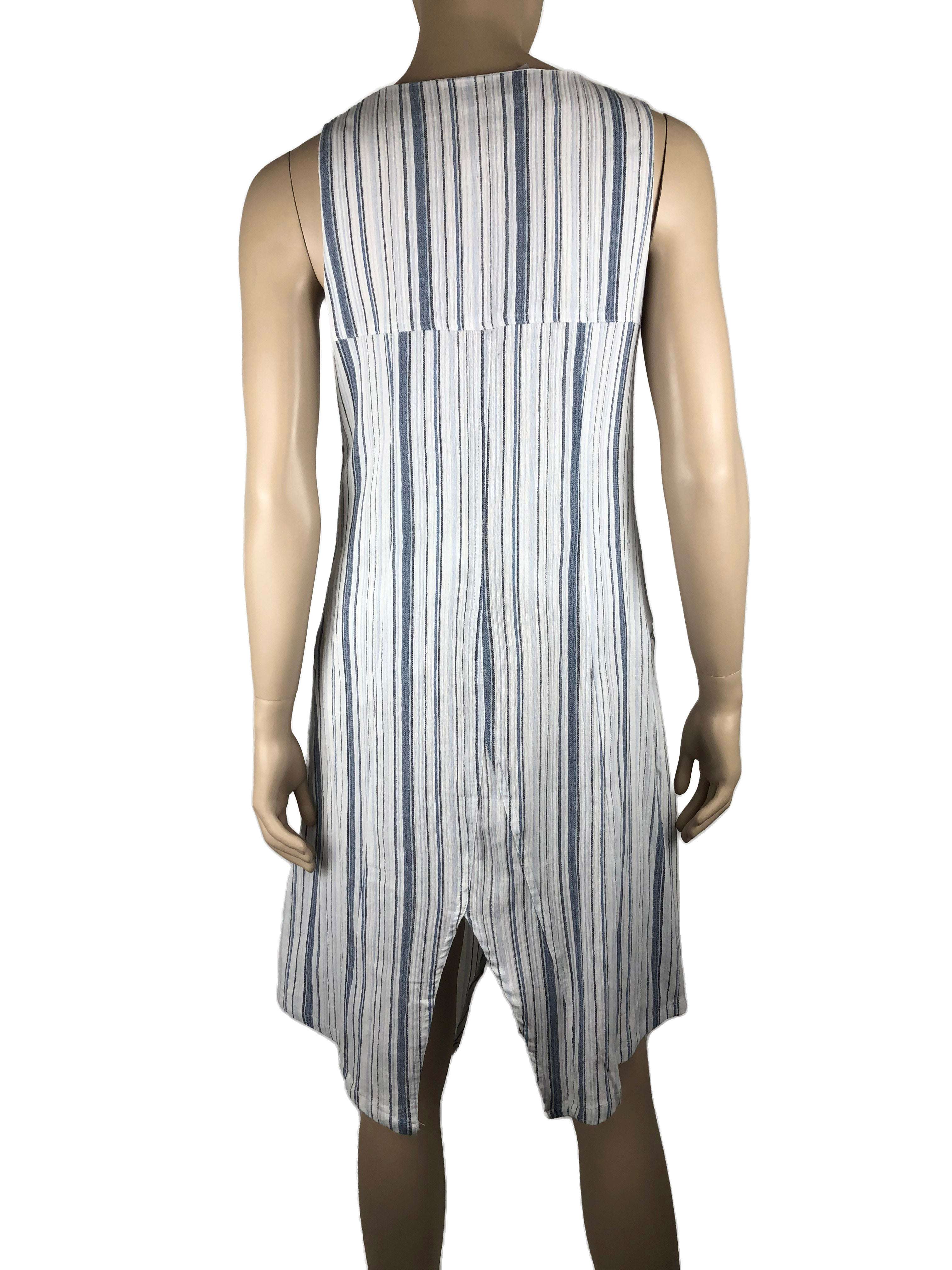 Women's Dress Denim Stripe Line Look - Yvonne Marie - Yvonne Marie