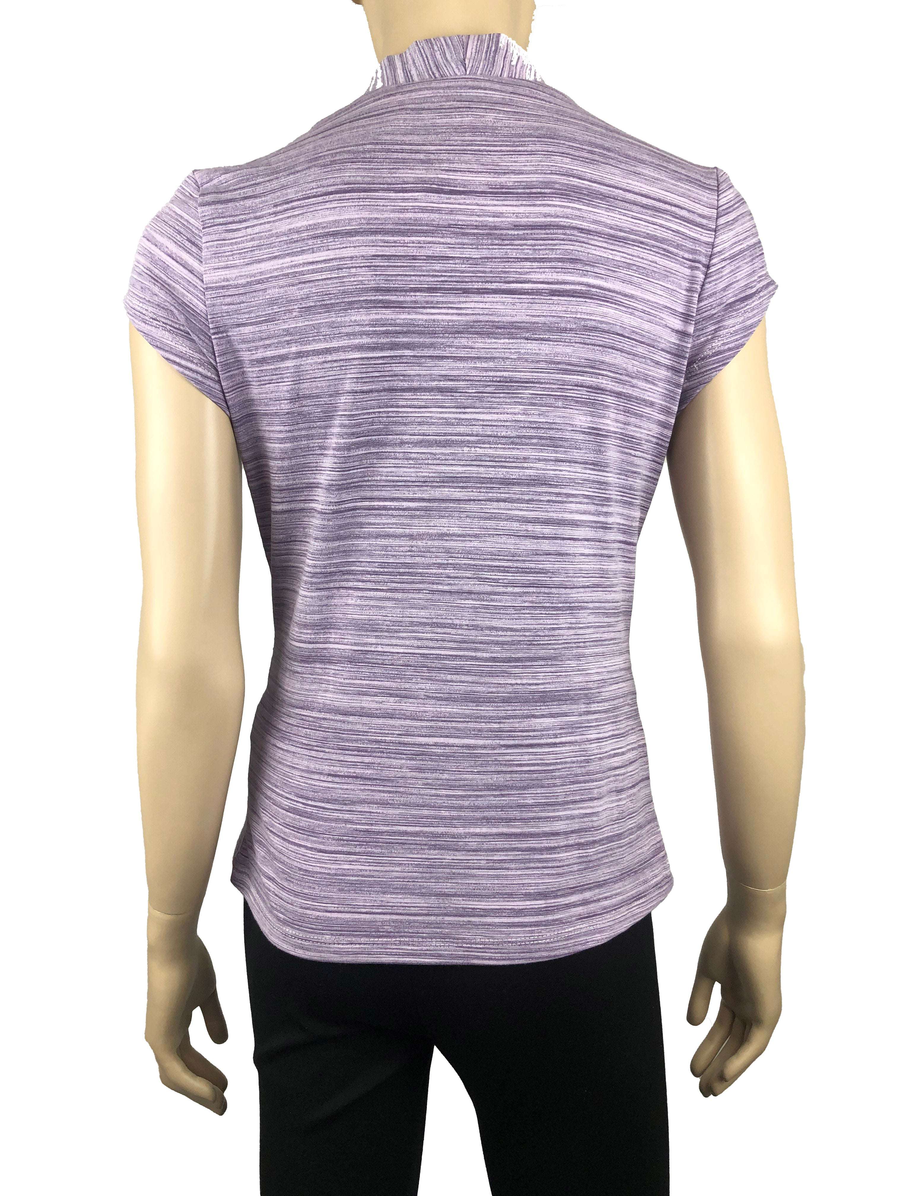 Women's Lilac Top On Sale Quality Stretch fabric Flattering Fit Lilac Top On Sale - Yvonne Marie - Yvonne Marie