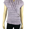 Women's Lilac Top On Sale Quality Stretch fabric Flattering Fit Lilac Top On Sale - Yvonne Marie - Yvonne Marie