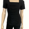 Women's Tops Black Flattering Fit Design Quality Stretch Fabric Made in Canada Yvonne Marie Boutiques - Yvonne Marie - Yvonne Marie