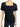 Women's Tops Navy Top On Sale Flattering Fit Quality Stretch Fabric Made in Canada Yvonne Marie Boutiques - Yvonne Marie - Yvonne Marie