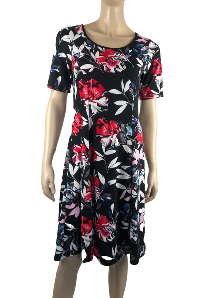 Women's Dresses On Sale Floral Print Flattering Fit Made in Canada