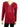 Women's Top Wine Zipper Front With Glitter - Yvonne Marie - Yvonne Marie