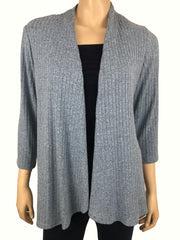 Women's Cardigan Denim Quality Stretch Cozy knit Fabric Enjoy The Comfort and Quality Made in Canada Shop Yvonne Marie Boutiques 30 Years Proudly Serving Our Loyal Clients Quality and Great Selection At Yvonne Marie Boutiques - Yvonne Marie - Yvonne Marie