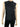 Women's Sleeveless Mock Neck Black Soft Knit - Made In Canada - Yvonne Marie - Yvonne Marie