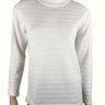 Women's Sweater Ivory Mock Neck - Yvonne Marie - Yvonne Marie