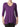 Women's Tops Purple Jewel Tone Quality Fabric-Our best Seller - Made in Canada- Xlarge sizes - Yvonne Marie - Yvonne Marie