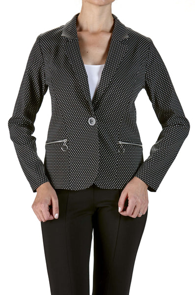 Women's Jacket On Sale 50% Off Black Quality Blazer Made in Canada
