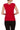 Women's Camisole Red Square Neckline Quality stretch Fabric Made in Canada - Yvonne Marie - Yvonne Marie